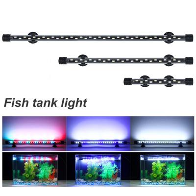 Светодиодный светильник для аквариума, 3 режима, компактная подводная лампа, освещение для аквариумов, украшение для домашнего использования