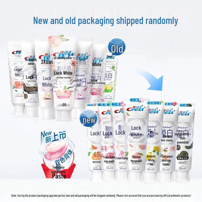 Crest Dual-Color Whitening Toothpaste