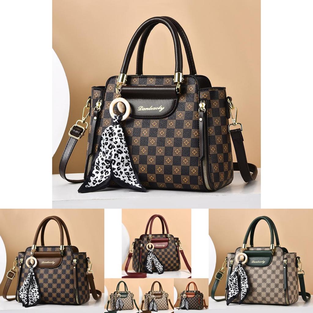 Chic Quilted Bucket Bag For Women Spacious And Stylish Pu Tote With Versatile Design