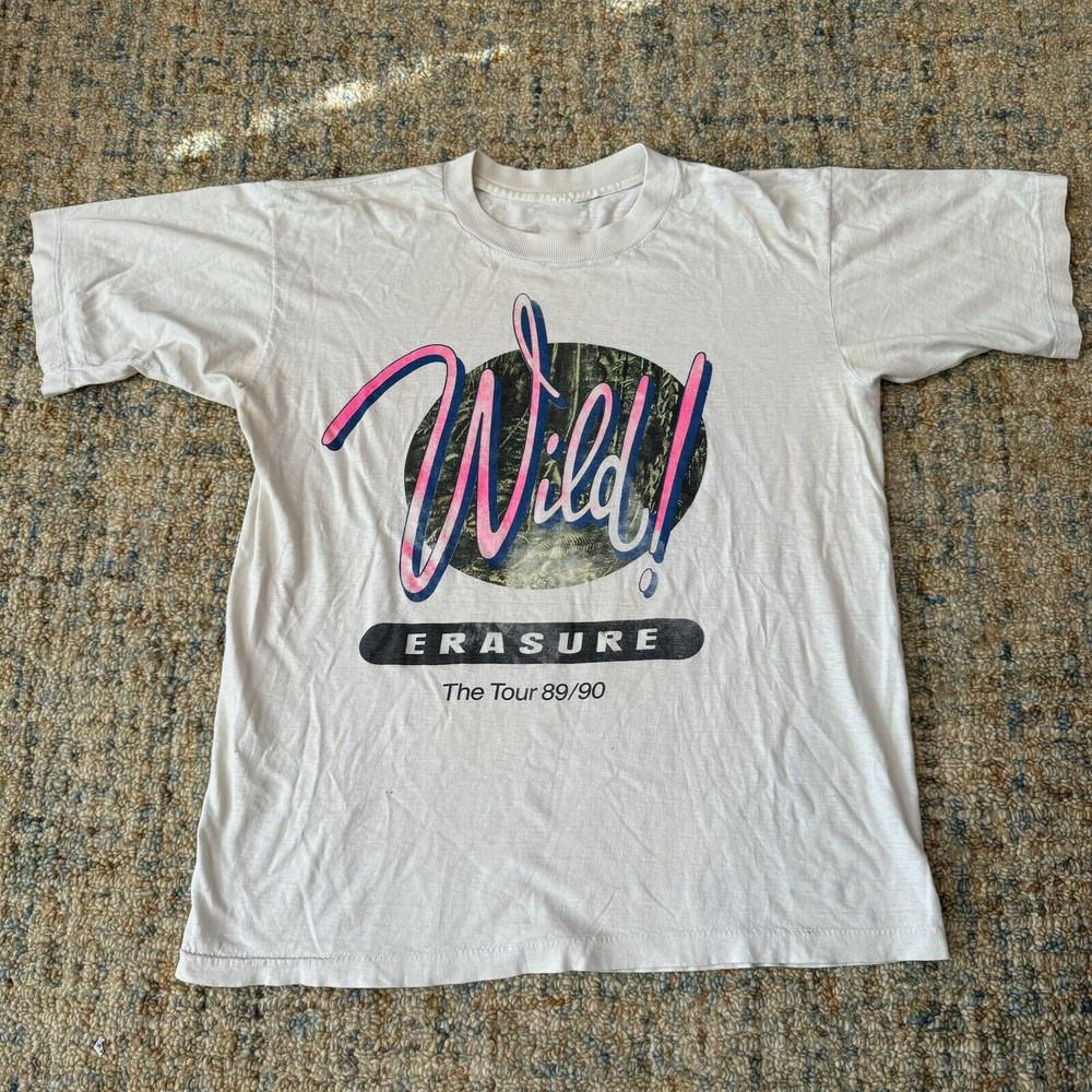 Erasure Band Wild Tour Album Unisex Cotton TShirt S5XL BL2.283 Unisex T-Shirt