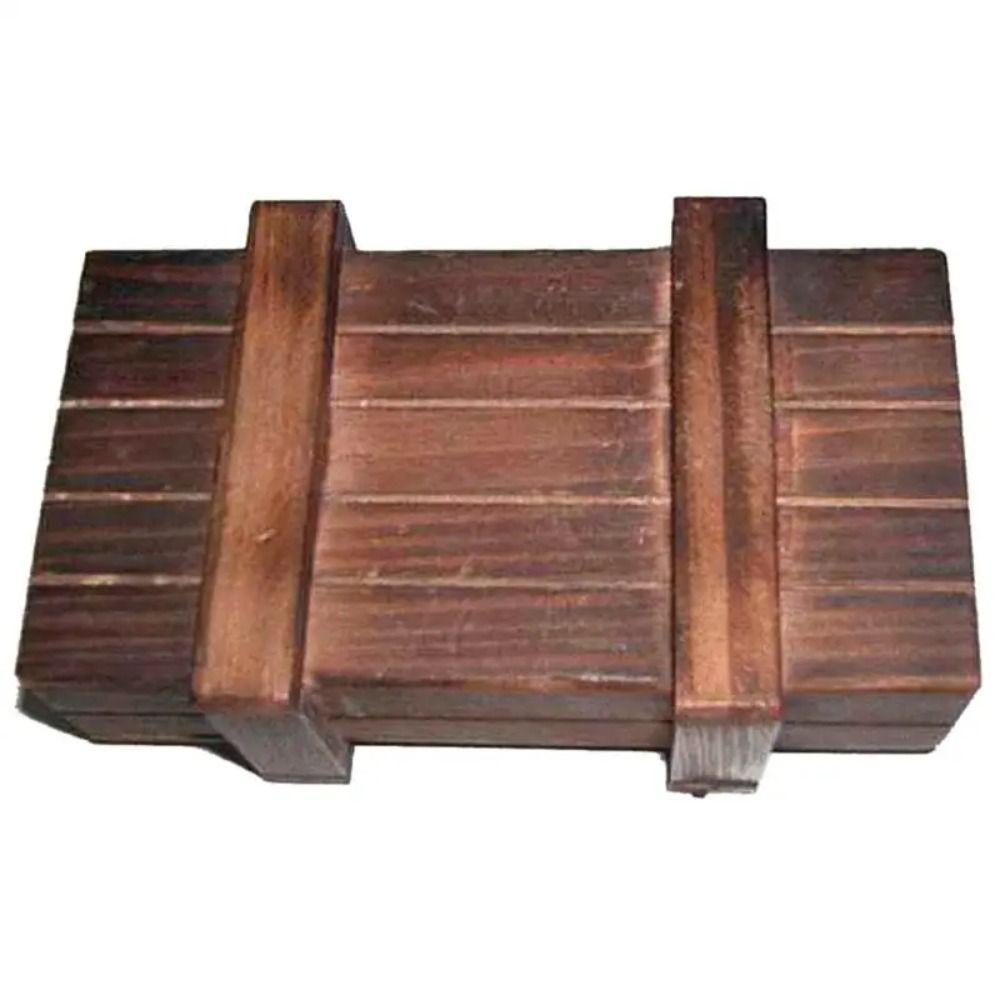 Секретный ящик Деревянная шкатулка-головоломка Шкатулки-головоломки 3D-пазл Шкатулка с замком Развитие мозга