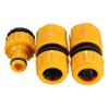 3Pcs 1/2Inch 3/4Inch Garden Water Hose Pipe Fitting Quick Tap Connector Adaptor