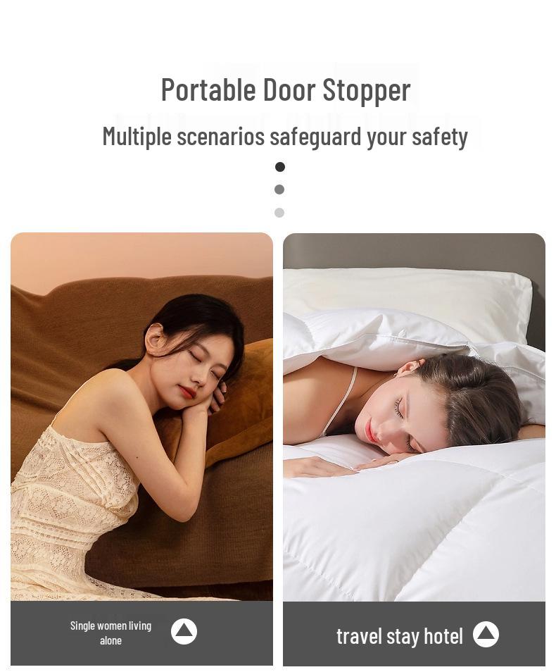 Регулируемый противоугонный дверной стопор для домов и сдаваемого жилья