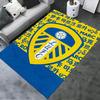 Новый ковер Leeds United 2025 для гостиной, спальни, дома, украшение дивана, нескользящий коврик для игры детей 67