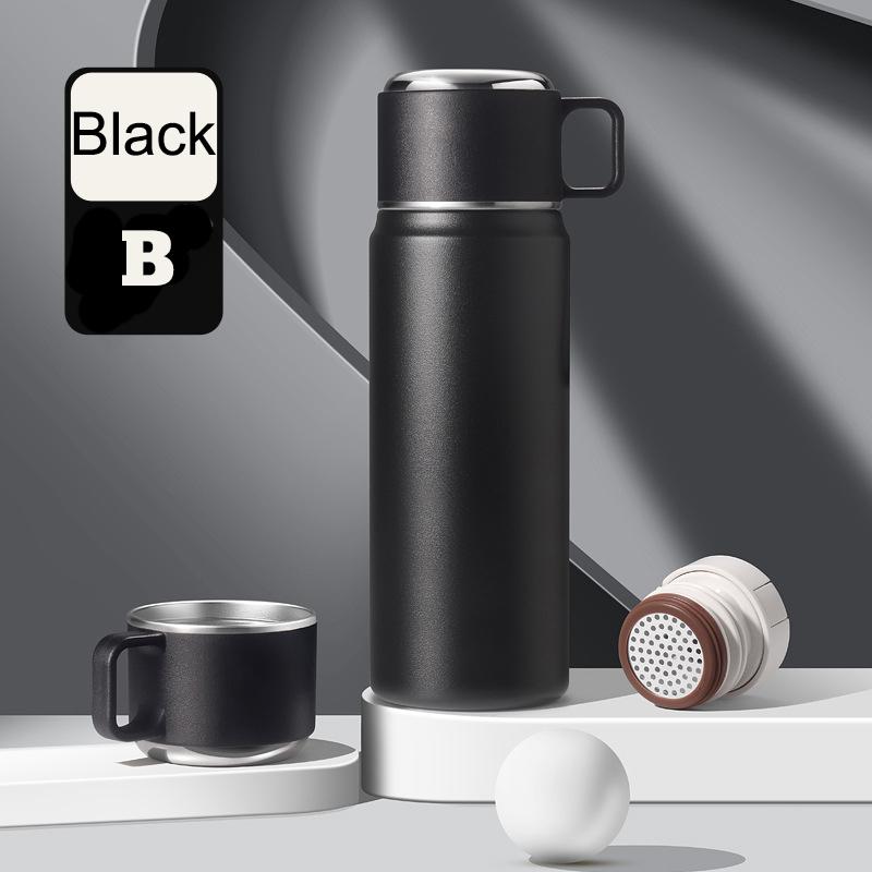 Insulated Cup Water Cup 316 Stainless Steel Insulated Bottle Bullet Head Outdoor Double-Layer Water Cup Thermos