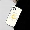 Милый рисунок для iPhone 17 Air 16 15 14 13 12 11 Pro Черный Мягкий Чехол для Телефона