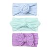 New children's headband, baby soft bow flower headscarf, cute princess hair accessories baby hair accessories