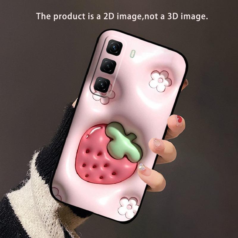 Чехол для телефона Infinix Hot 60 Pro 60Pro 4G Новый модный милый чехол для Infinix Hot60 Pro X6885 Мягкий ТПУ Силикон Противоударный Бампер