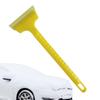 Car Snow Shovel 10 Inch Scratch Free Bristle Head Snow Brush Tough Window Snow Scraper With Sturdy Body Snow Removal Winter Car