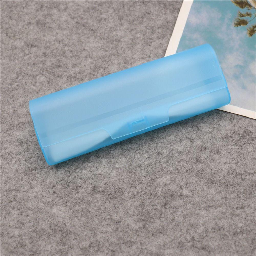 Прозрачный футляр для очков Матовый футляр для очков Простая коробка для хранения очков