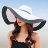Straw Straw Hat Women's Beach Beach Outing Sun Hat Vacation Sun Protection Big Eaves Hat Summer Sun Hat Summer