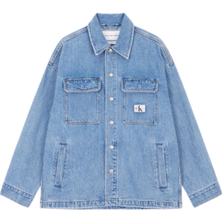 CALVIN KLEIN Calvin Klein Love Attraction Collection Shirt Men's Denim Blue J324448-1AA