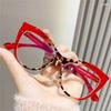 Fashion Cat Eye Glasses Women Vintage Computer Eyeglasses Optical Glasses Anti Blue Light Blocking Eyewear Gafas De Lectura