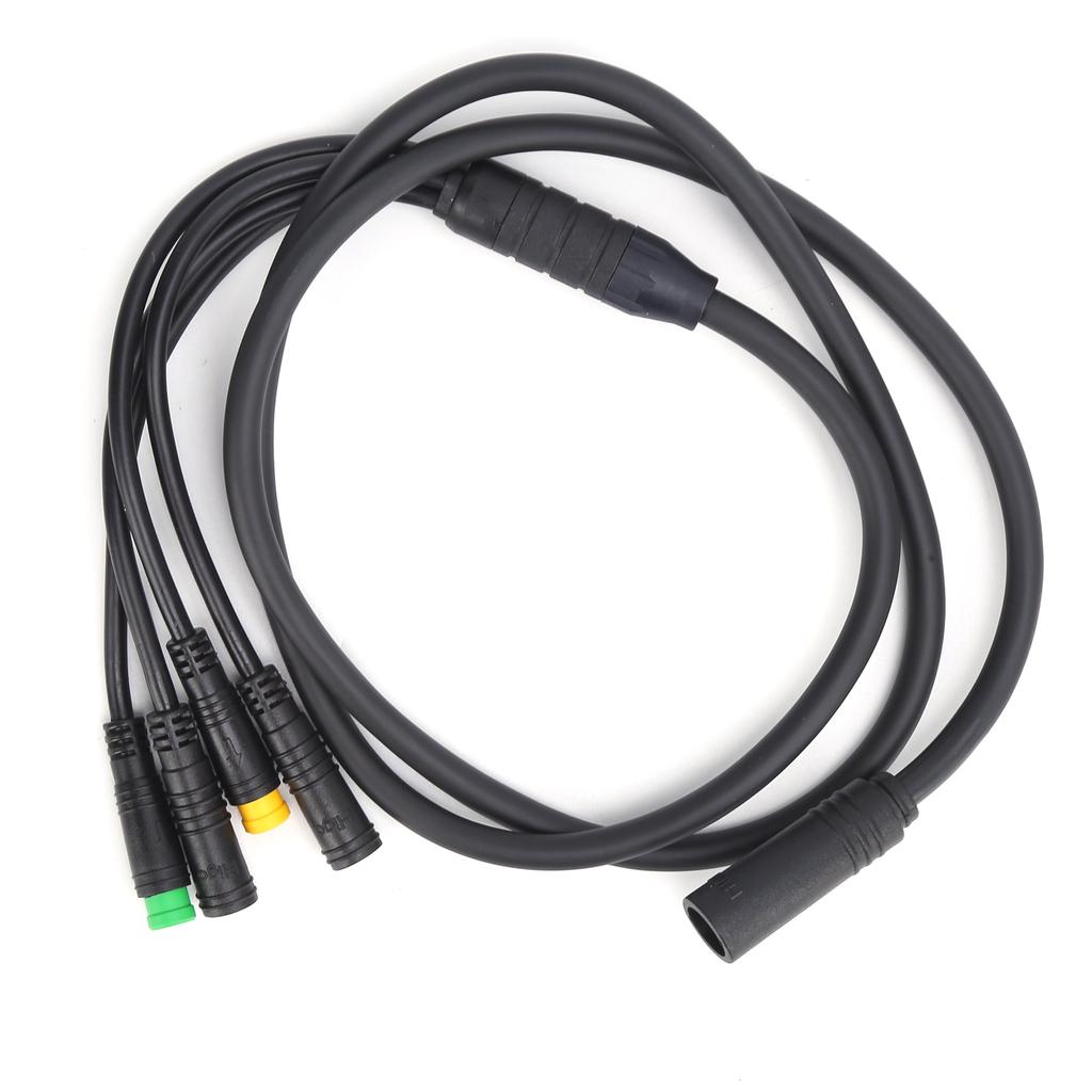 Waterproof 1T4 Electric Bike Cable Harness Gear Sensor Extension Cable for BAFANG BBS01 BBS02 Mid Motor