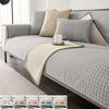 Summer Ice Silk Sofa Cover Non-slip Universal Sofa Mat Towel for Living Room Solid Color Corner Couch Protector Case Home Decor