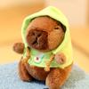 Adorable Capybara Plush Toy - Soft, Durable & Chew-Resistant for Small To Medium Dogs and Cats - Pet Companion & Decorative Accessory, Cat Companion