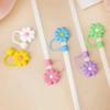 4pcs- Cute Cartoon Silicone Straw Cap Dustproof Plug Drink Milk Tea Straw Cap 10MM Straw Plug