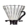 Фильтр для кофе в стеклянной таре для кофе Barista Coffee Brew Cup V02 Coffee Funnel Filter Cup 1-4 Cups