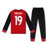 Manchester United FC Boys Bryan Mbeumo 19 Long Pyjama Set