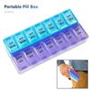 Medicine Case Medicine Box Pill Organizer Pill Box Moisture-Proof Pill Case Medication Reminder