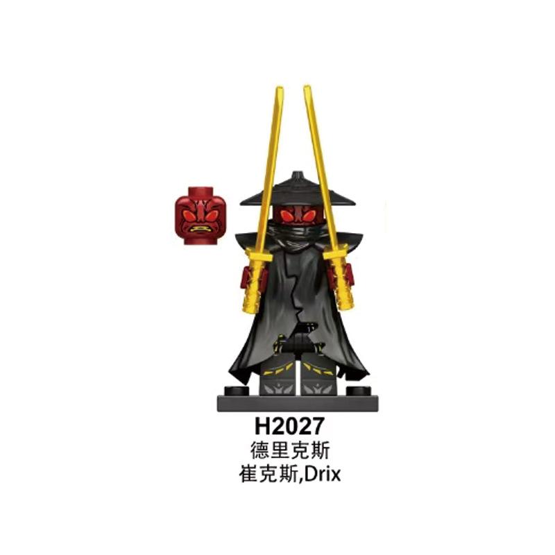 Ninjago Forbidden Five Kur Nokt Minifigure Weapon Building Block Toy Set Compatible Bricks