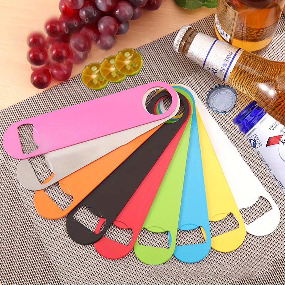 Flat Beer Bottle Opener, Stainless Steel Bottle Opener, PVC Dipping Bottle Opener, Screwdriver