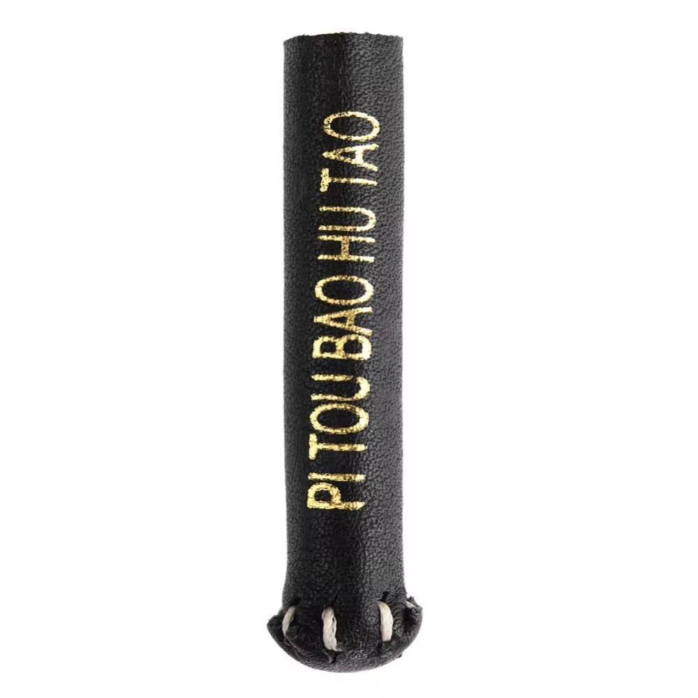 Dustproof Snooker Cue Protective Leather Billiard Tip Protector Cue Head Cover Sports Supplies