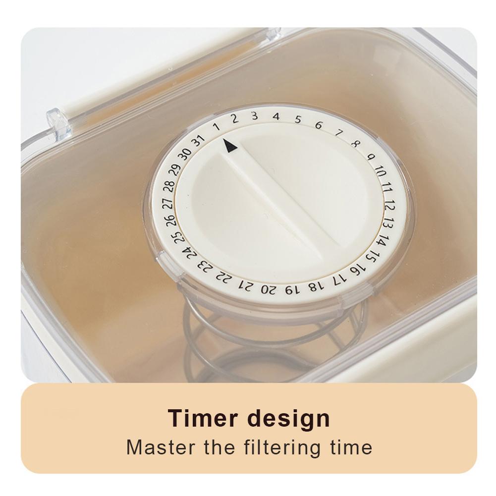 Йогуртница Фильтр для йогурта Домашний Греческий с крышкой Сепаратор влаги для сыра Сито из нержавеющей стали с очень мелкой сеткой