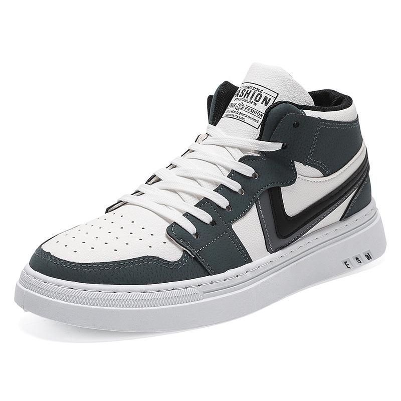 High Top Shoes Men's Board Shoes Students All Casual Fashion Shoes Autumn and Winter Men's Shoes