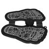 Household EMS Pulse Foot Massage Pad Muscle Pain Relief Physiotherapy Foot MassagerBattery Type