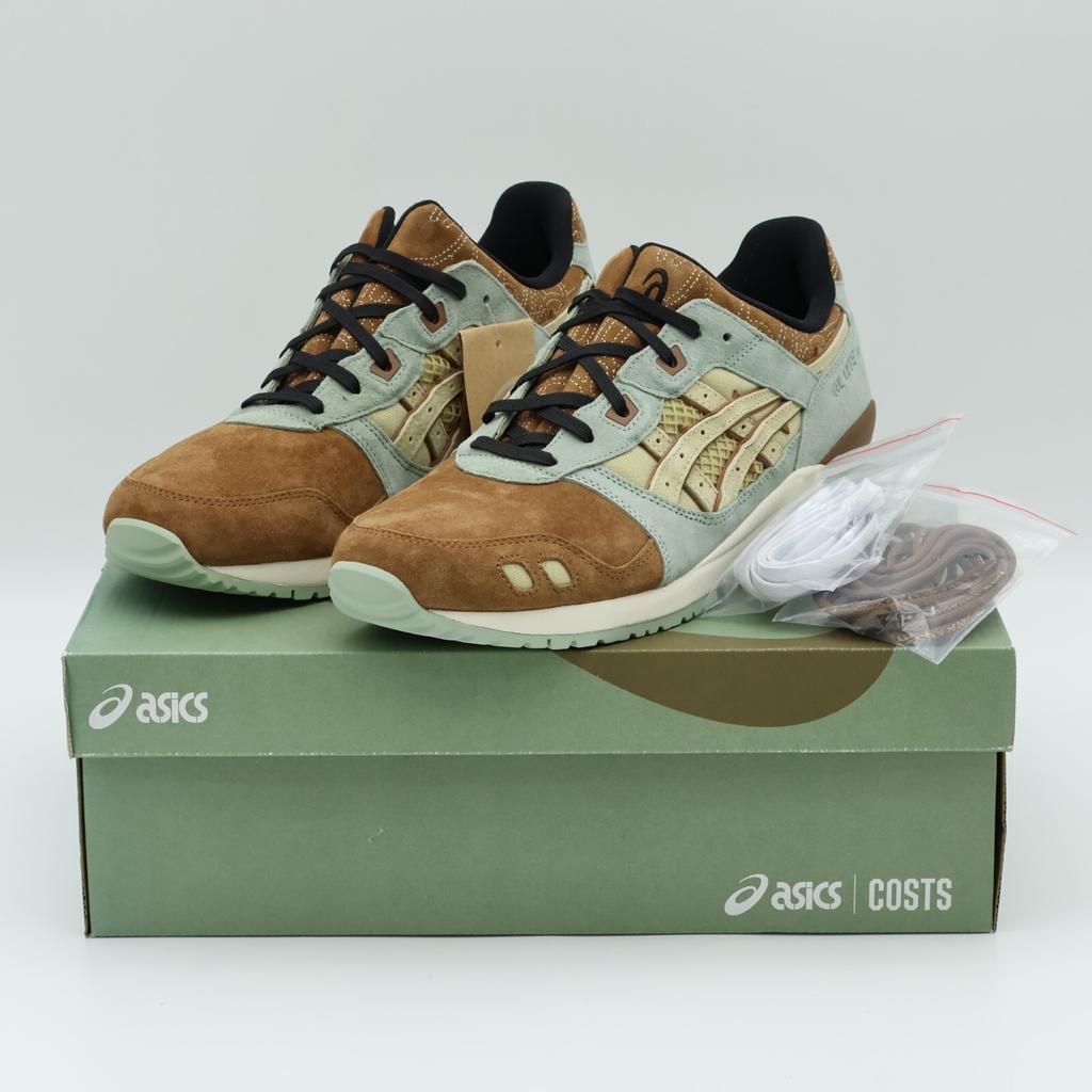 1201A937-200 ЦЕНЫ Asics Gel-Lyte 3 OG Cane Vine Brown Pea Green (Мужской)