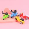 Mini Simulation Inertial Three Wheel Motorcycle Model Children Toy For Gift