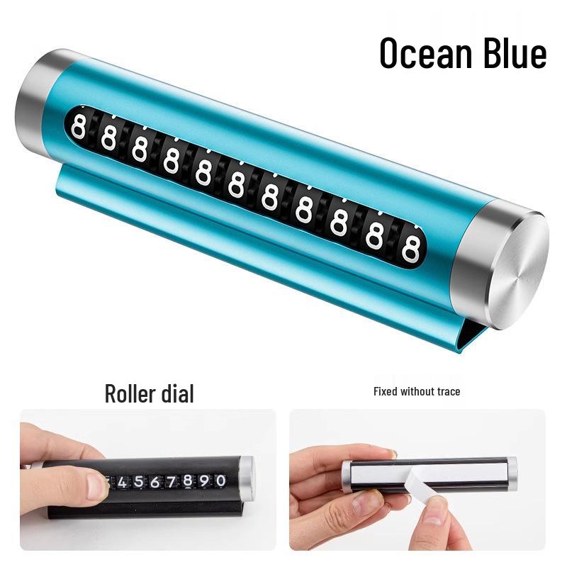 Автомобильный молоток безопасности с табличкой для номера телефона для временной парковки