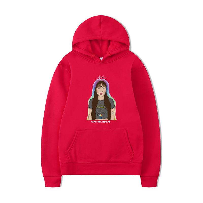 Осень Зима Мужские Толстовки Мальчики Харадзюку Девочки Хип-Хоп Пуловер Оверсайз Необычный Музыкальный Подарок Повседневная Свободная Удобная Толстовка