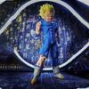 20 см Фигурка Dragon Ball Маджин Веджета Z Коллекционная модель Игрушки Круглая Сенсорная Прочная Эластичная Сжатие Пружинящая