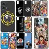 for Motorola Moto G86 G57 G67 G24 G15 G54 Power G13 G14 G34 G35 G45 G53 G55 G75 G72 Case One Pieces Trafalgar D Water Law Luffy
