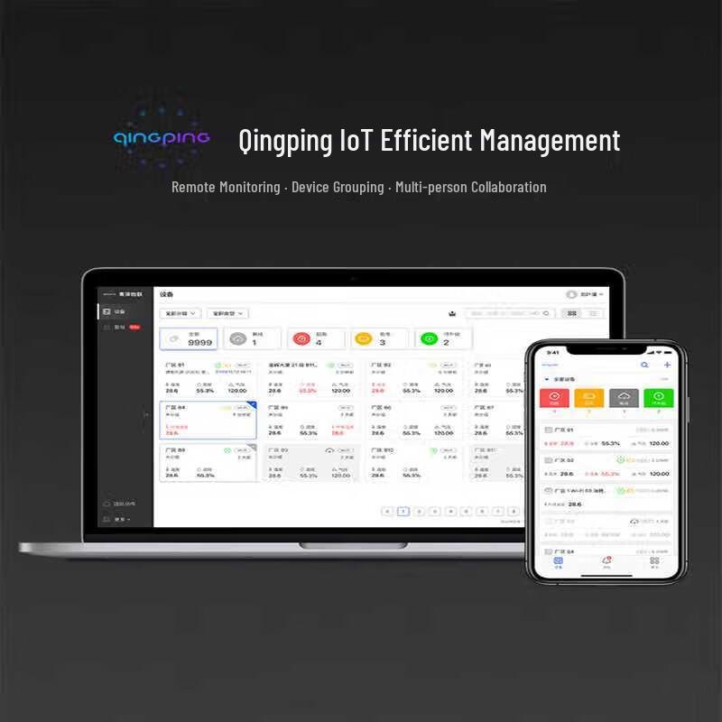 Qingping Commercial NB-IoT Логгер температуры и влажности