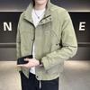 Та же весенняя новая куртка мужская стойка воротник тулинг военная модная куртка красивый тренд повседневная универсальная весна и осень
