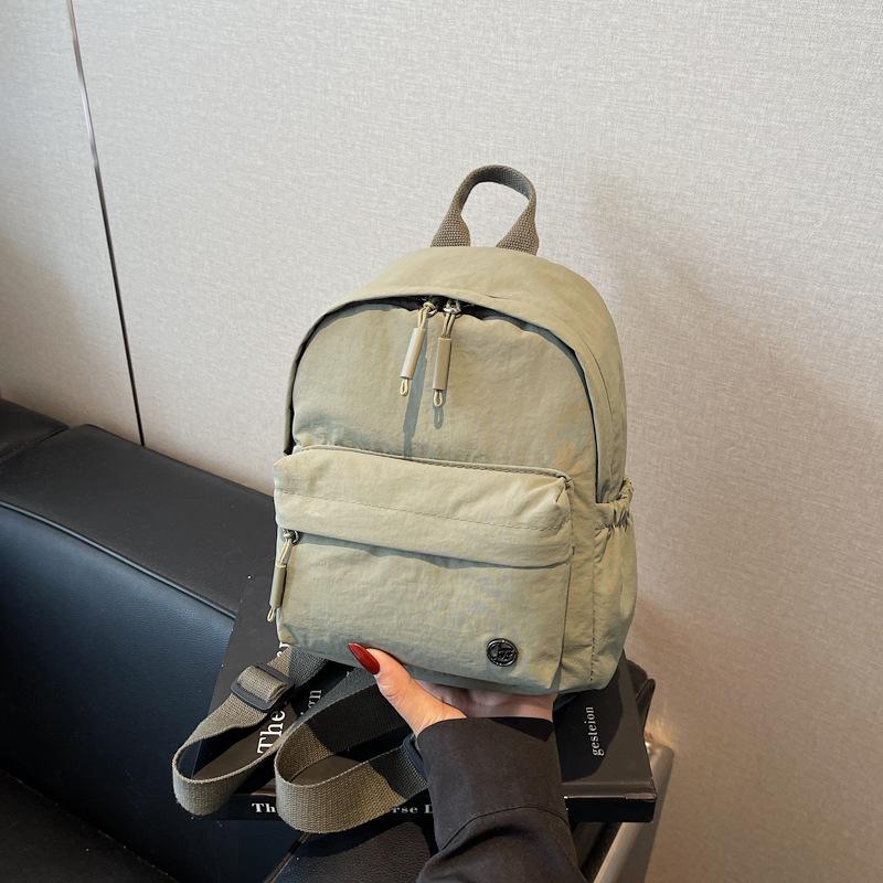 Versatile Cloth Bag Women's Summer New Fashion Niche Design Messenger Bag Casual Multi-functional Backpack