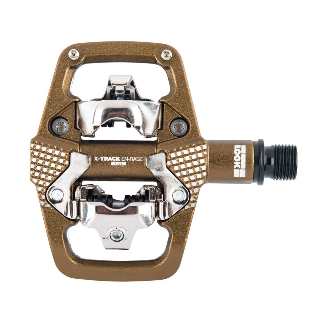 Педаль LOOK SPD X-Track En-Rage Plus, бронзовая,