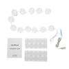 12Pcs LED Mirror Light Lamp Vanity Kit for Makeup Dressing USB Dimming Blubs