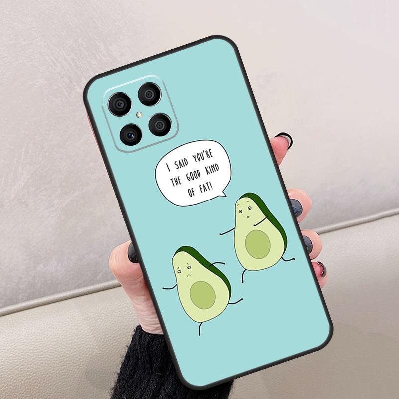 Милый Авокадо Чехол Для Honor Magic 8 6 7 Pro Для Honor 400 Lite 200 50 70 90 X8c X8b X9a X9b X9c X9d Win RT