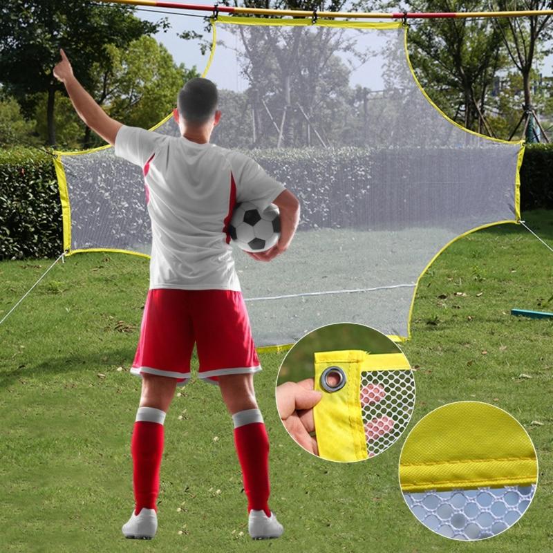 Soccer Net Football Training Net Scoring Training Equipment Practice Goal Shots Soccer Targets Sheet Practice Targets Net