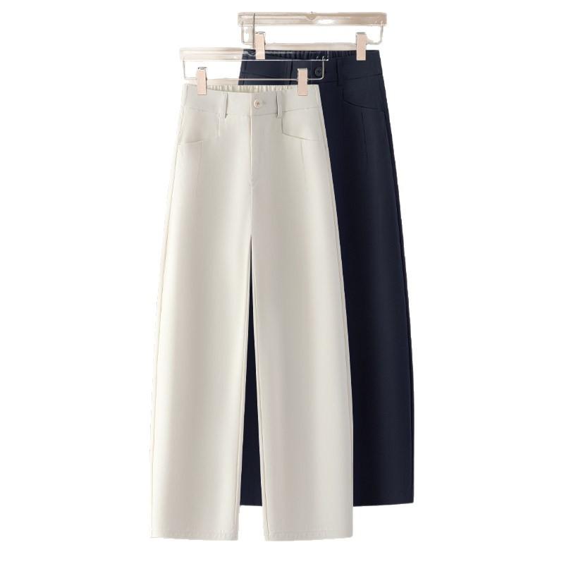 Loose and versatile nine-point casual balloon scimitar pants women's 1116 spring and summer thin narrow vertical sickle pants
