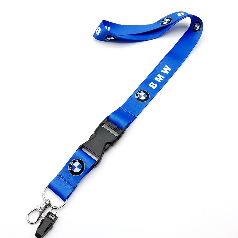 BBIV3 BMW Lanyard Keychain Key Strap Holder&Staff ID Cards For BMW X1 X2 X3 X5 X4 X6 X7 G30 E30 E36 BMW 50th Anniversary 3 5 7 series