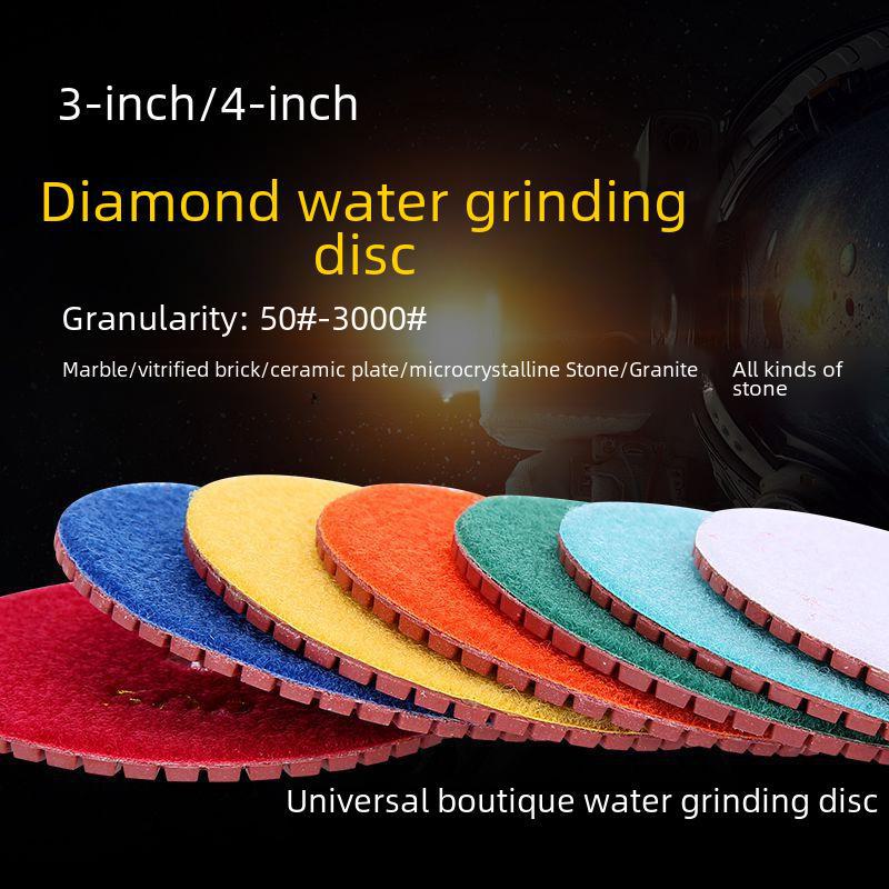 Листы для полировки камня и плитки для угловых шлифовальных машин, 80–100 мм, идеально подходят для реставрации мрамора и гранита.