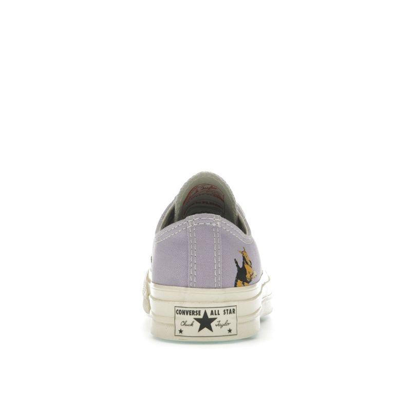 Golf Le Fleur x Converse Chuck 70 Low Darryl Pack - Orchid Petal Унисекс Кроссовки Фиолетовый Мульти A11679C