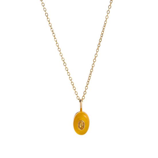Ideal for Daily Wear Dates Necklace Copper 2.2 Cm 1 Pc