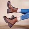 Ladies Mid Calf Shoes New In Large Size Warm Platform Women's Half High Boots On Promotion Gyaru Gothic Fashion 2024 Cosplay Y2k