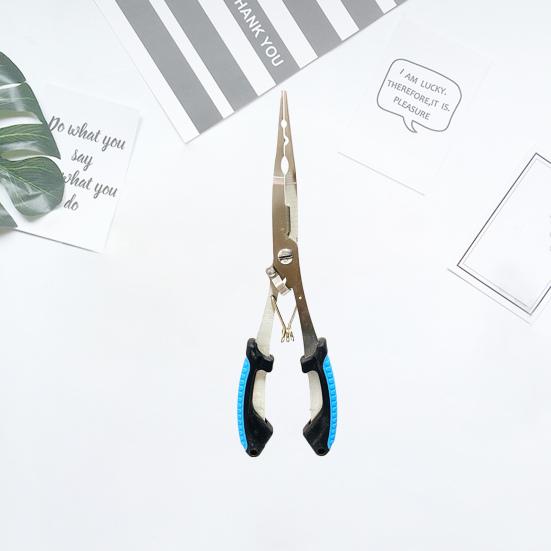 Рыболовные плоскогубцы Эргономичные Противоскользящие Высокопрочные Многофункциональные Режут Леску Рыболовные Плоскогубцы для Завязывания Крючков